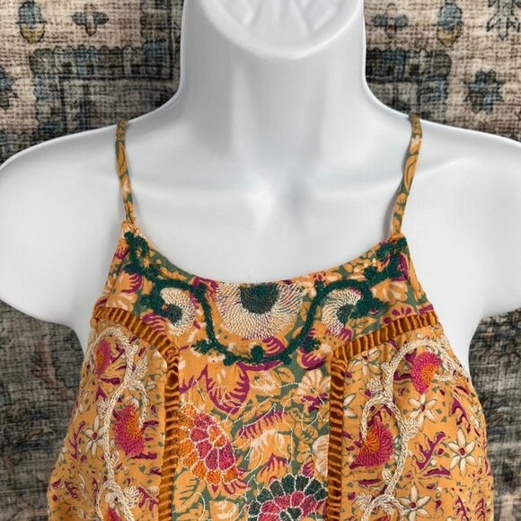 Floral Print Tank Top - Multicolor - Picture 2 of 14